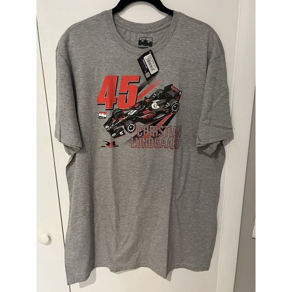 Other - NWT Indycar Christian Lundgaard Car Graphic T Shirt Tee Short Sleeve‎ Size 2XL